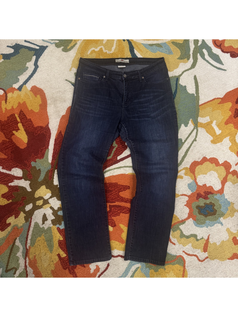Levi's Premium 721 high rise skinny jeans dark wash - NO.72